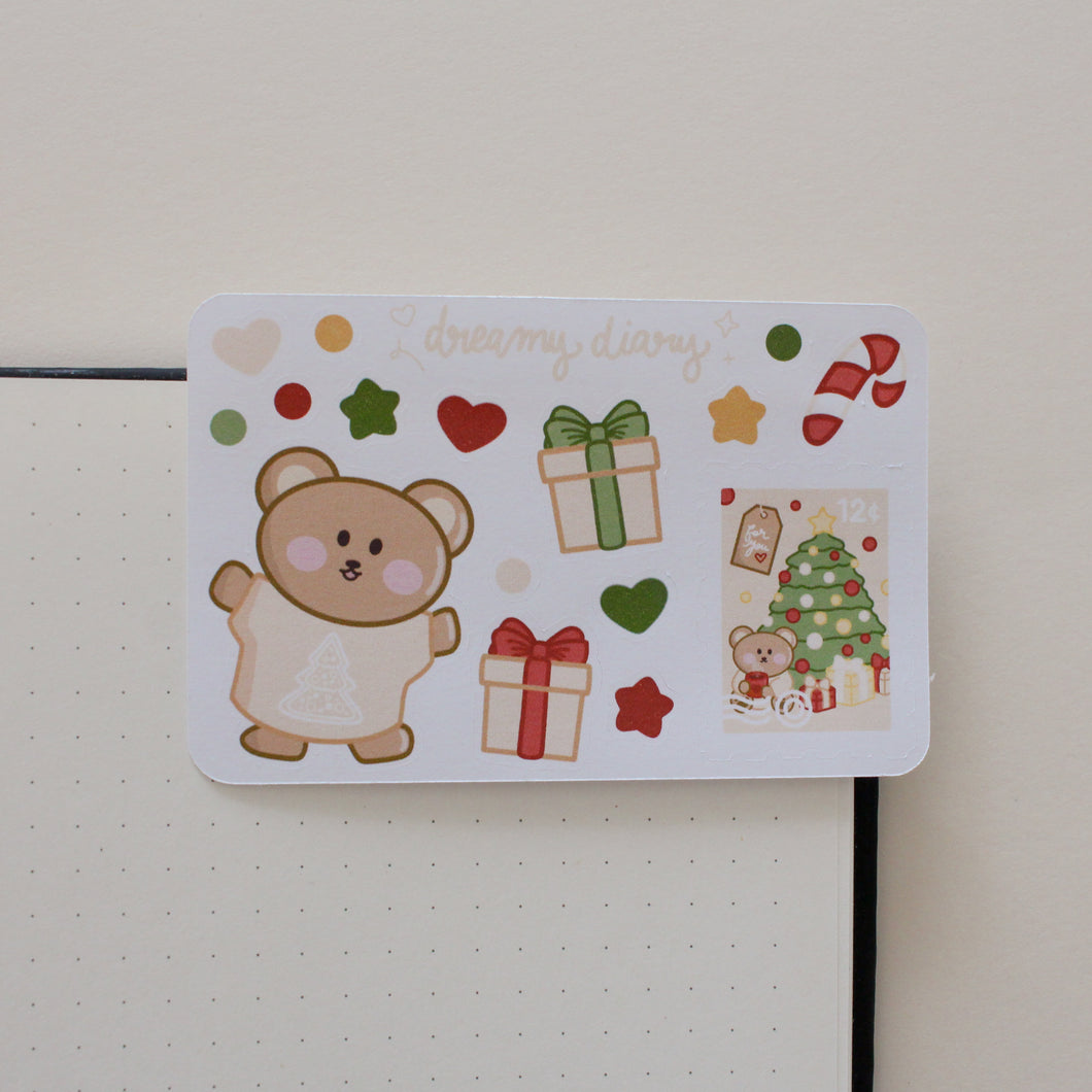 Mini Christmas Sticker Sheet