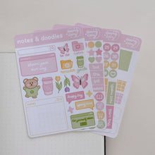 Load image into Gallery viewer, SPRING Planner/Bujo Set (4 sticker sheets)
