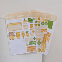 Charger l&#39;image dans la galerie, LEMON Planner/Bujo Set (4 sticker sheets)

