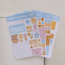 Charger l&#39;image dans la galerie, SUMMER Planner/Bujo Set (4 sticker sheets)
