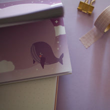 Load image into Gallery viewer, Purple Whale Memo Pad
